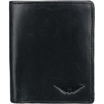 Black Pebble Genuine Leathers Wallet by Maskino Leather...