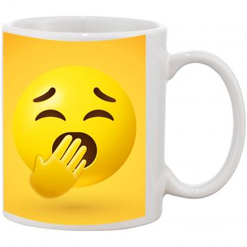 Mekanshi Premium Emojis, Emoticons Printed Gift Mug for...