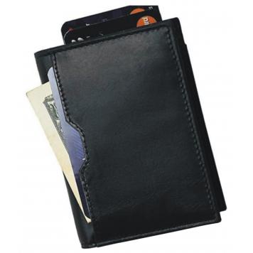 Men Black Original Leather RFID Card Holder 7 Card Slot...