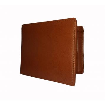 Bronzy Tan Textured Mens Premium PU Leather Wallet By G...