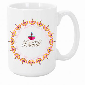 Mekanshi Premium Happy Diwali Printed Gift Mug for Your...