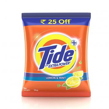 Tide Plus Extra Power Detergent Washing Powder - 2 kg (...