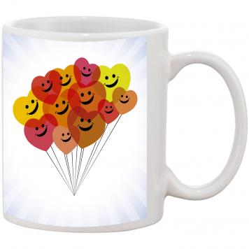 Mekanshi Premium Feeling Happy, Happy Printed Gift Mug ...